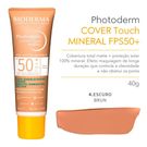 Protetor Solar Bioderma Photoderm Cover Touch  + Escuro Fps50 40g