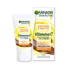 Protetor Solar Garnier Hidratante Uniform & Matte FPS50 Negra 40g