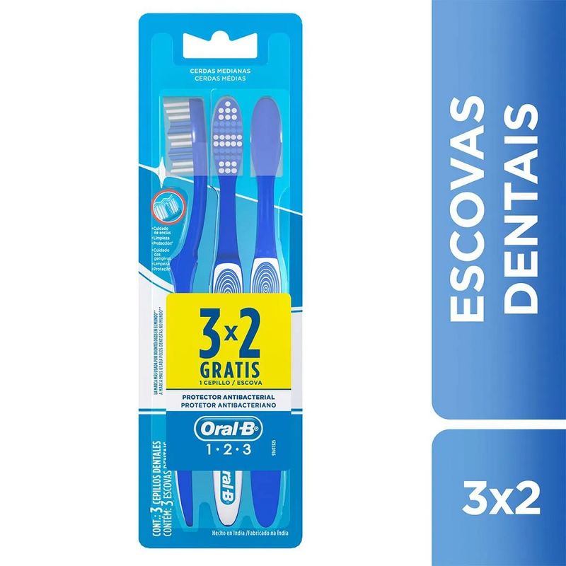 escova-de-dente-oral-b-123-limpeza-brilhante-media-3-unidades-1