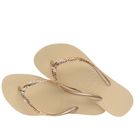 Sandália Havaianas Slim Glitter II Areia 25/26