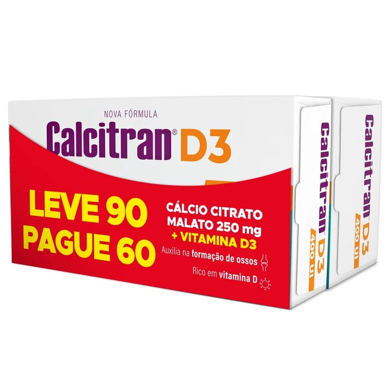 calcitran-d3-400ui-60-comprimidos