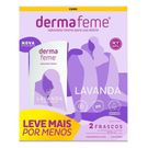 Sabonete Líquido Íntimo Dermafeme Lavanda 2 Unidades