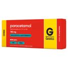 Paracetamol 750mg Cimed Genérico 20 Comprimidos