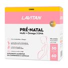 Lavitan Pré Natal 30 Comprimidos + Ômega 60 Comprimidos Kit