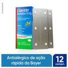 Claritin loratadina 10mg 12 comprimidos