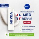 NIVEA Protetor Labial Med Repair FPS15 4,8g
