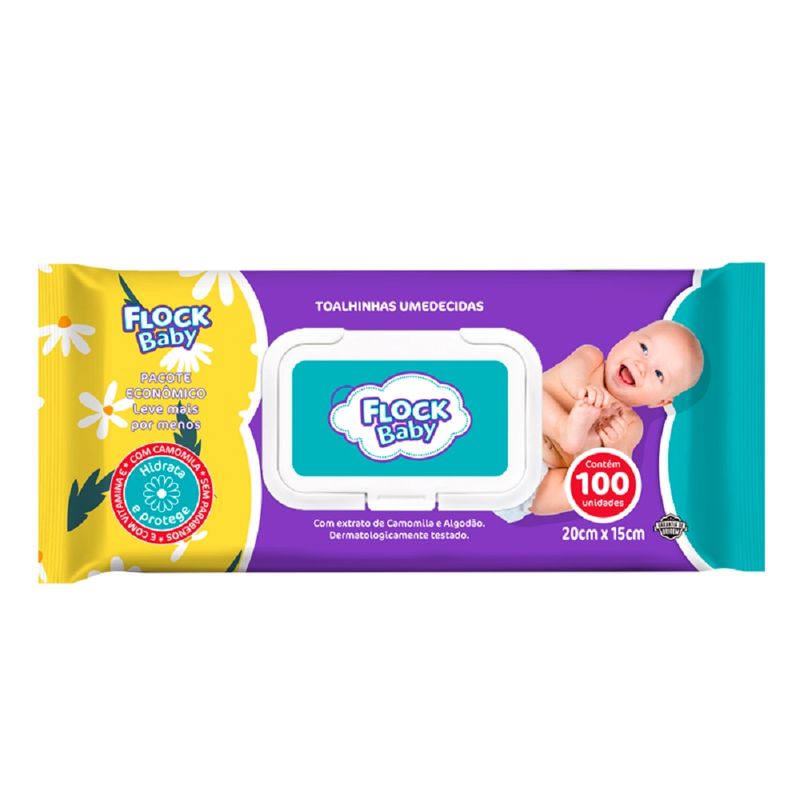 toalha-umedecida-flock-baby-100-unidades-camomila