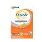 Cebion Vitamina C + Zinco com 30 Comprimidos Mastigáveis