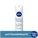 Desodorante Nívea Deomillk Beauty Elixir Fresh 150ml