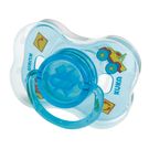 Chupeta Kuka Silicone Azul Decorada Neon N°2