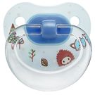Chupeta Kuka Ortodôntica Silicone Premium Color Nº1 Azul