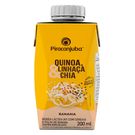 Bebida Láctea Piracanjuba Quinoa, Linhaça E Chia Sabor Banana 200ml
