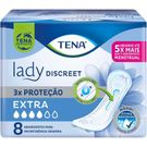 Absorvente Para Incontinência Urinária Tena Lady Discreet Extra 8 Unidades