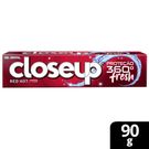 Creme Dental em Gel Closeup Proteção 360º Fresh Red Hot 90g