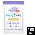 Sabonete Liquido de Glicerina Baby Dove Hora de Dormir 180ml Refil