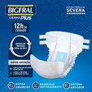 Fralda Geriátrica Unissex Bigfral Derma Plus Noturna G 16 Unidades
