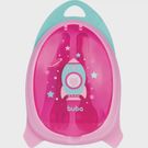 Kit Buba Refeição Infantil Com Talher Foguete Rosa