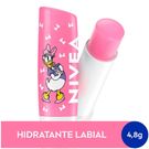 Hidratante Labial Nivea Disney Mickey e Amigos Doce Rosé 4,8g