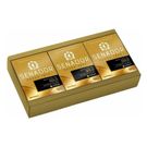 Estojo Senador Com 3  Sabonetes Em Barra  Gold Hidratação Com 130g Cada