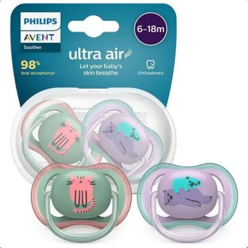 chupeta-philips-avent-ultra-air-gato-e-urso-6-a-18-meses-com-2-unidades-1