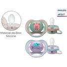 Chupeta Philips Avent Ultra Air Gato e Urso 6 a 18 meses com 2 unidades