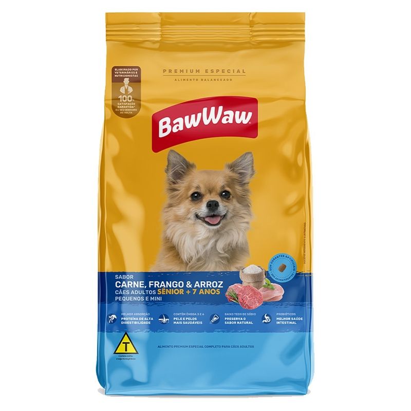 racao-baw-waw-cao-adulto-senior-racas-pequenas-e-mini-carne-frango-e-arroz-5kg