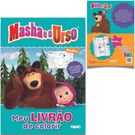 Livro Ciranda Masha E Urso Meu Livrão de Colorir