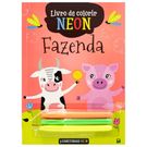 Livro Colorir Neon Fazenda Todo Livro