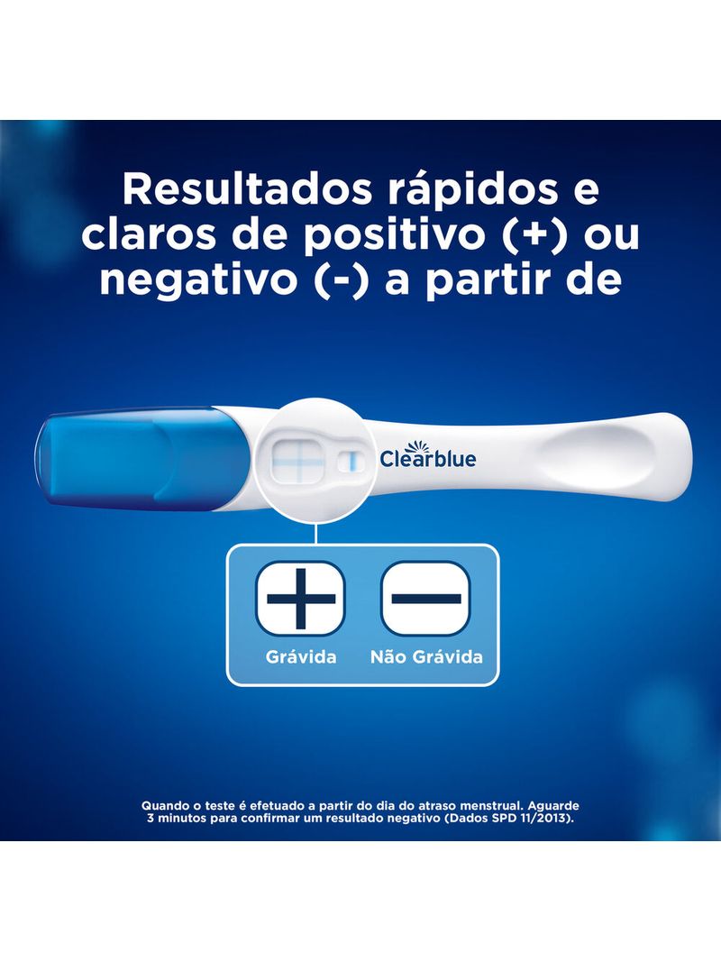 Teste De Gravidez Clearblue Plus