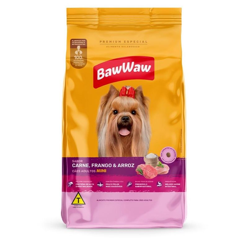racao-baw-waw-cao-adulto-mini-sabor-carne-frango-e-arroz5kg