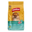 Ração Baw Waw Cão Filhote Raça Pequena  Sabor Carne Frango e Arrroz 2,4kg