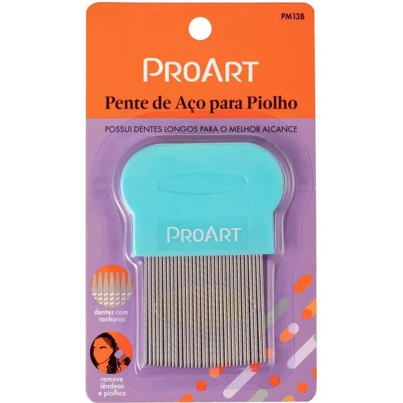 pente-de-aco-inox-proart-para-tirar-piolho-1
