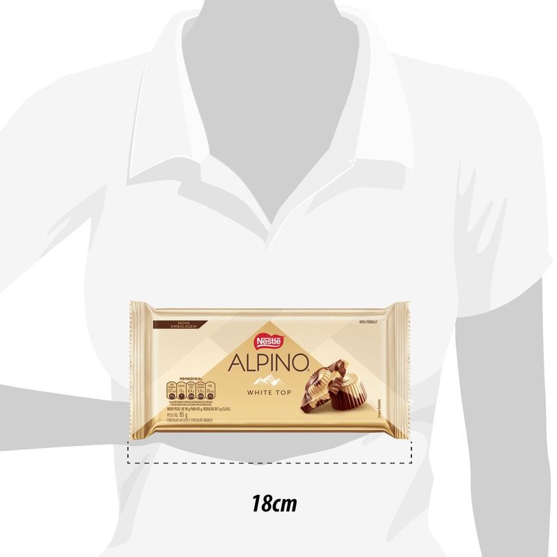 Chocolate Nestlé Alpino Nevado 85g 0684