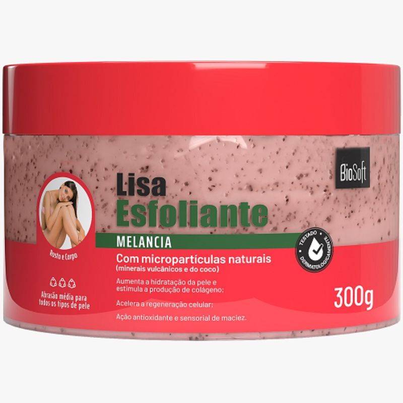 creme-esfoliante-bio-soft-lisa-melancia-300g