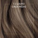 Tintura de Cabelo Biocolor Louro Cinza Médio de Passarela 7.1