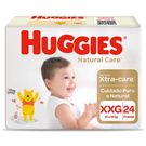 Fralda Descartável Huggies Natural Care XXG 24 Unidades