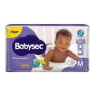 Fralda Babysec Hiper Premium M 68 Unidades