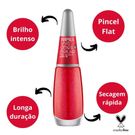 Esmalte Impala Viva Ame e Brilhe Glitter 3D Hoje Eu Posso 7,5ml
