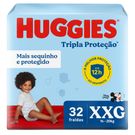 Fralda Huggies Tripla Proteção XXG 32 Unidades
