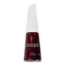 Esmalte Risqué Vermelho Metálico Maçã do Amor 8ml
