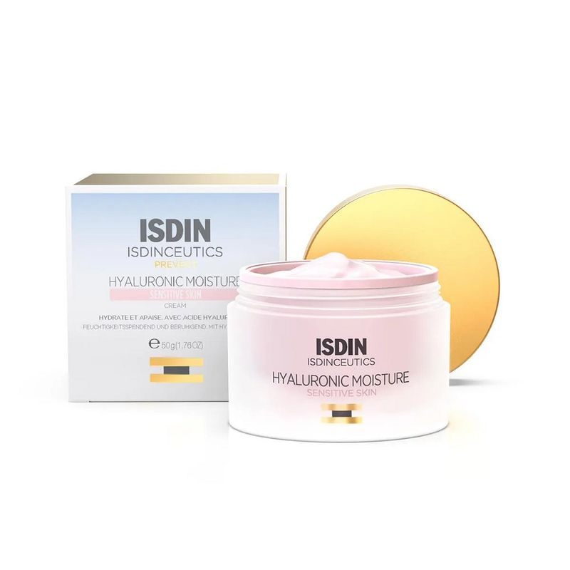 creme-facial-anti-idade-isdin-hyaluronic-moisture-pele-sensivel-50g