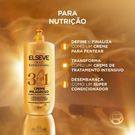 Creme de Pentear Elseve 3 Em 1 Milagroso Óleo Extraordinário 500ml