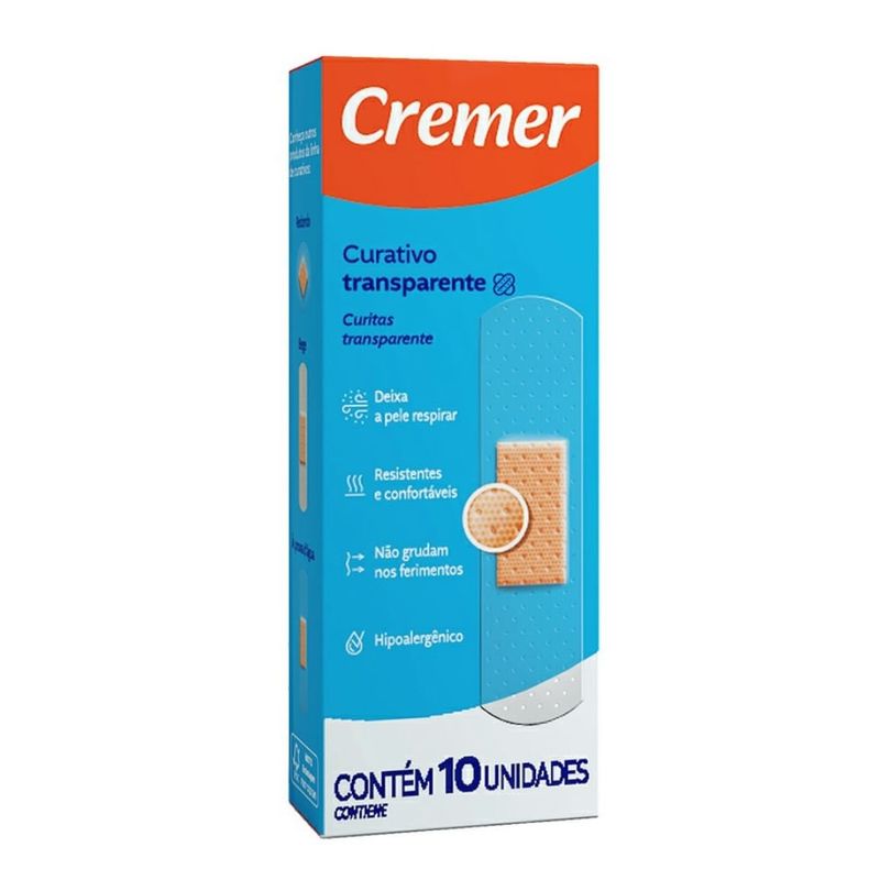 curativo-cremer-care-transparente-10-unidades