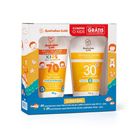 Protetor Solar Kids Australian Gold Fps70 120g + Protetor Solar Corporal Fps30 120g