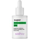 Sérum Facial Concentrado Sallve Super Ácido Salicílico 2% Com Peptídeo Antiacne 30ml