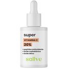 Sérum Facial Concentrado Sallve Super Vitamina C 20% Com Peptídeo Antioxidante 30ml