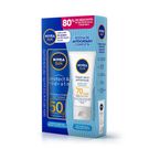 Protetor Solar Nivea Sun Protect & Hidrata FPS50 200ml + Protetor Solar Facial Toque Seco Antissinais FPS70 40ml