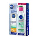 Protetor Solar Facial Nivea Beauty Expert Controle de Oleosidade FPS60 50g + Água Micelar Efeito Matte 7 em 1 200ml