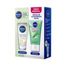 Protetor Solar Facial Nivea Toque Seco Antissinais FPS70 40ml + Sabonete em Gel 150g