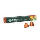 Café Starbucks Breakfast Blend By Nespresso 10 Cápsulas